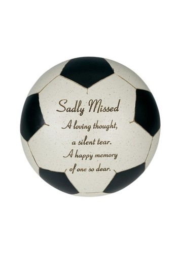 Sadly missed black football - sadly,