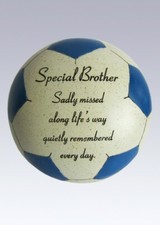 Brother - Blue Football shaped