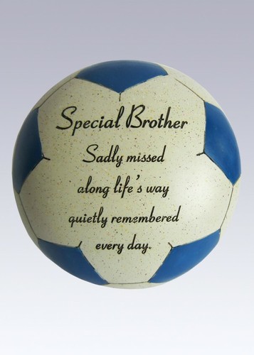 Brother blue football shaped - brother,