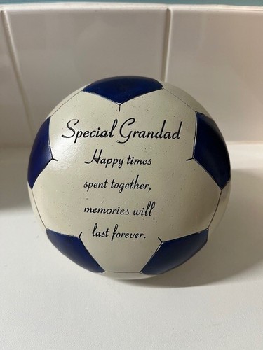 Grandad blue football shaped - football,