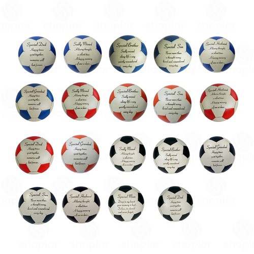 Football memorial plaque - 3d,
